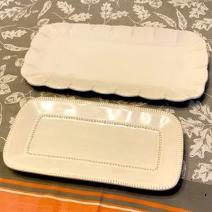 Stoneware Serving Trays